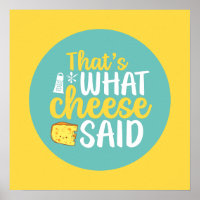 Funny das ist, was Käse sagte Pastel Color Art