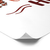 Funny, das Leben passiert Schokolade hilft Schokol Poster (Ecke)