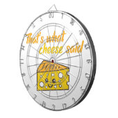 Funny, das sagte der Käse Dartscheibe (Vorderseite rechts)