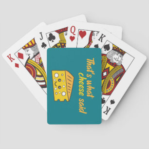 Funny, das sagte der Käse Spielkarten