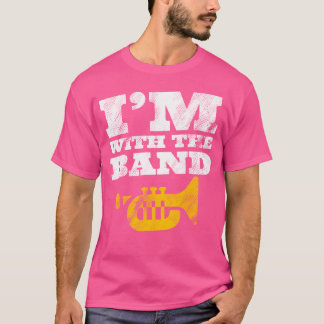 Funny, dass ich mit der Marching School Band Trump T-Shirt