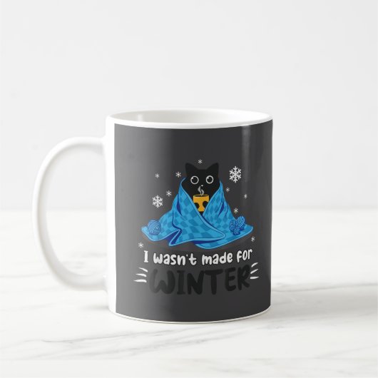 Funny, dass ich nicht für den Winter Niedlichen Ca Kaffeetasse (Links)