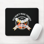 Funny, dass Sie keine Freunde mit Salad Grillen Gr Mousepad (Mit Mouse)