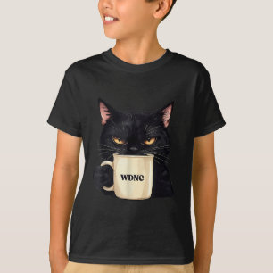 Funny, dass wir Wdnc Club Black Cat Cool Wome nich T-Shirt