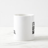 Funny Data Analyst Ich mache Kaffee in Daten Kaffeetasse (Mittel)
