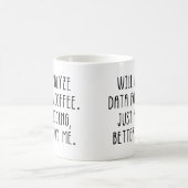 Funny Data Analyst Work Sprichwort Kaffeetasse (Mittel)