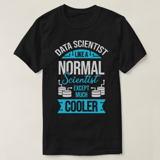 Funny Data Science Scientist - Geschenk T-Shirt (Design vorne)