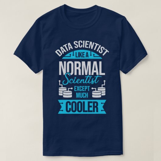 Funny Data Science Scientist - Geschenk T-Shirt (Design vorne)