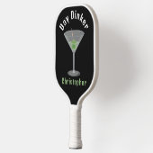 Funny Day Dinker Personalisiert Pickleballtini Pickleball Schläger (Links)