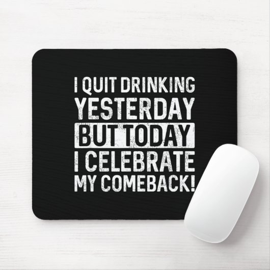 Funny Day Drinking Shirts Men Women Adult Humor Dr Mousepad (Mit Mouse)