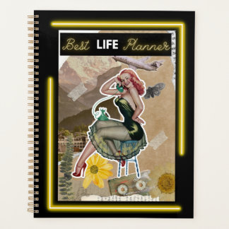 Funny Day Planner/Journal For Women Retro-Best Lif Planer