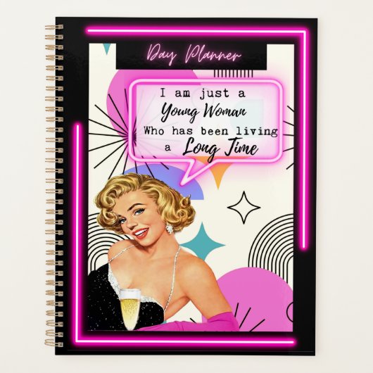 Funny Day Planner/Journal For Women Sassy-Girl Planer (Vorderseite)