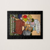 Funny Day Trader Jigsaw Puzzle von Rick London (Horizontal)