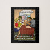 Funny Day Trader Jigsaw Puzzle von Rick London (Vertikal)