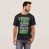 Funny Day Trader Stock Trading Sprichwort I T-Shirt (Vorne ganz)