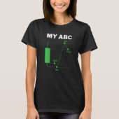 Funny Day Trading Quote My ABC Stockbroker Market T-Shirt (Vorderseite)