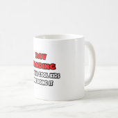 Funny Day Trading Shirts und Geschenke Kaffeetasse (VorderseiteRechts)