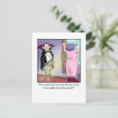Funny Daylight Sparen Time Postcard Postkarte (Stehend Vorderseite)