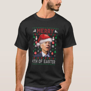 Funny Dazed Joe Biden verwirrt glückliche Merry 4t T-Shirt