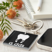 Funny DDS Dentistry Schlüsselanhänger (Vorderseite rechts)