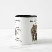 Funny De Motivierend Quotierbären bringen dich um Tasse (Zentrum)