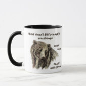 Funny De Motivierend Quotierbären bringen dich um Tasse (Links)