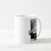 Funny Deadlifts Weightlifter Skeleton Halloween Gy Kaffeetasse (VorderseiteRechts)