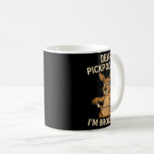 Funny Dear Ckckets I’m Broke Too Kangaroo  Kaffeetasse (VorderseiteRechts)