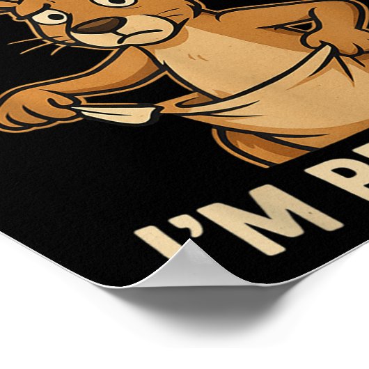 Funny Dear Ckckets I’m Broke Too Kangaroo Poster (Ecke)