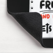 Funny Dear Monday Just Hand Me Friday And Nobody G Mousepad (Ecke)