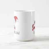 Funny Dear Santa (I Regret Nothing!) Customizable Kaffeetasse (Mittel)