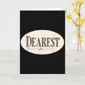 Funny Dearest Costume  Karte (Gelbe Blume)