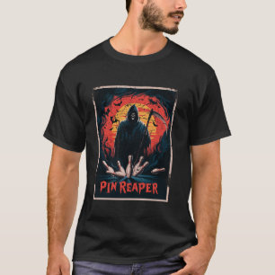 Funny Death Bowling Grim Sensenmann Bowler gibt Mä T-Shirt