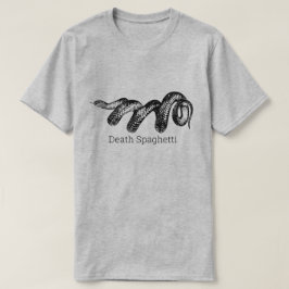 Funny DEATH SPAGHETTI Snake T-Shirt