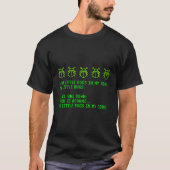 Funny Debugging Programming Coding Coder 99 Bugs I T-Shirt (Vorderseite)