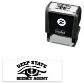 Funny "Deep Staat Secret Agent" Permastempel (Beispiel)