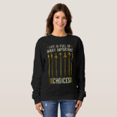 Funny Deer Bow Jagd Broadhead Arrow Sweatshirt (Vorne ganz)