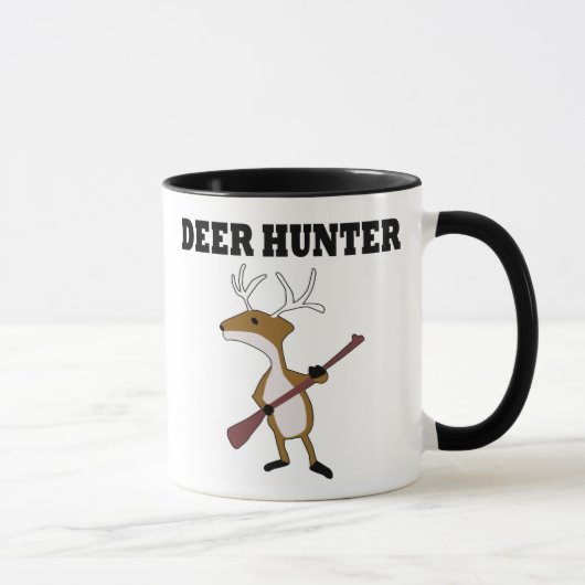 Funny Deer Hunter Tasse (Rechts)
