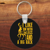 Funny Deer Hunting Quote Gift For Hunters Schlüsselanhänger (Vorderseite)