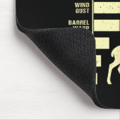 Funny Deer Hunting Reasons Why I Missed The Deer H Mousepad (Ecke)