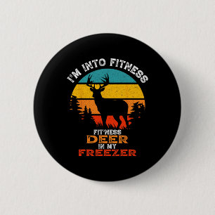 Funny Deer Jagd Ich bin in Fitness Deer Freezer H Button