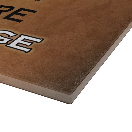 Funny Deer Jagd Schneidebrett (Ecke)