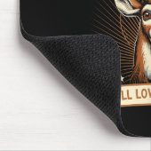 Funny Deer Junting Birthday Pun for Men's 50th Bir Mousepad (Ecke)