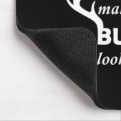 Funny Deer Junting Hunter Rack Big Buck Mousepad (Ecke)