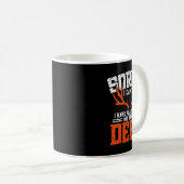 Funny Deer Junting Outfit - Hirschjagd Kaffeetasse (VorderseiteRechts)