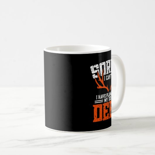 Funny Deer Junting Outfit - Hirschjagd Kaffeetasse (VorderseiteRechts)