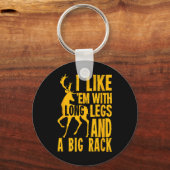 Funny Deer Junting Quote für Jäger Schlüsselanhänger (Vorderseite)