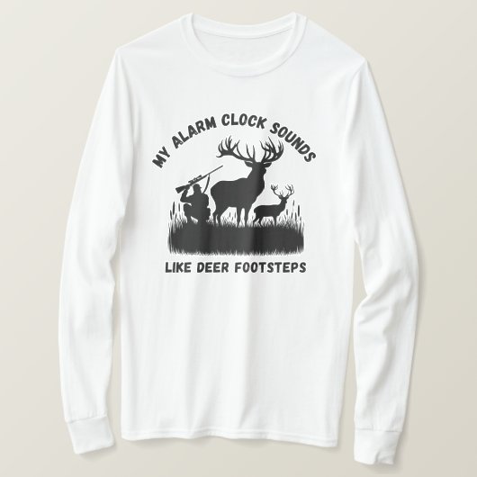 Funny Deer Junting Sprichwort | Hirschjagd T-Shirt (Design vorne)