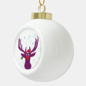 Funny Deer Keramik Ball Dekoration Keramik Kugel-Ornament (Rechts)