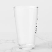 Funny Deer Niedlich Bier Pun Buck Männer Glas (Rechts)